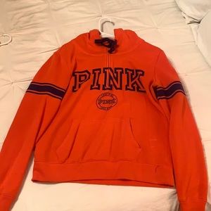 VS Pink Quarter-Zip Hoodie